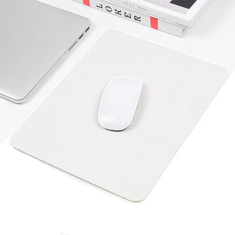 PU Leather Mouse Pad – Non-Slip, Waterproof & Easy Clean
