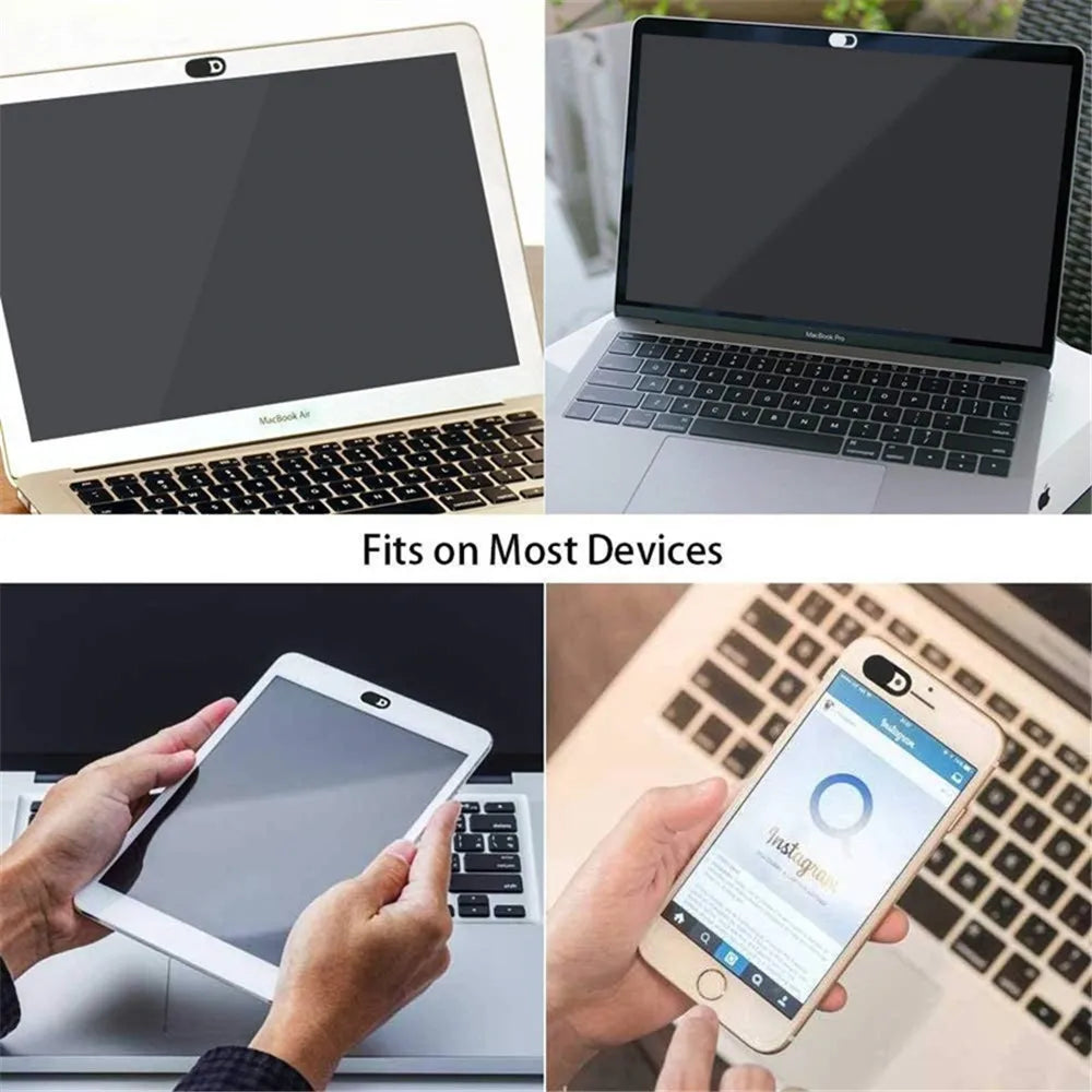 Webcam Privacy Cover Slider – Pack of 5