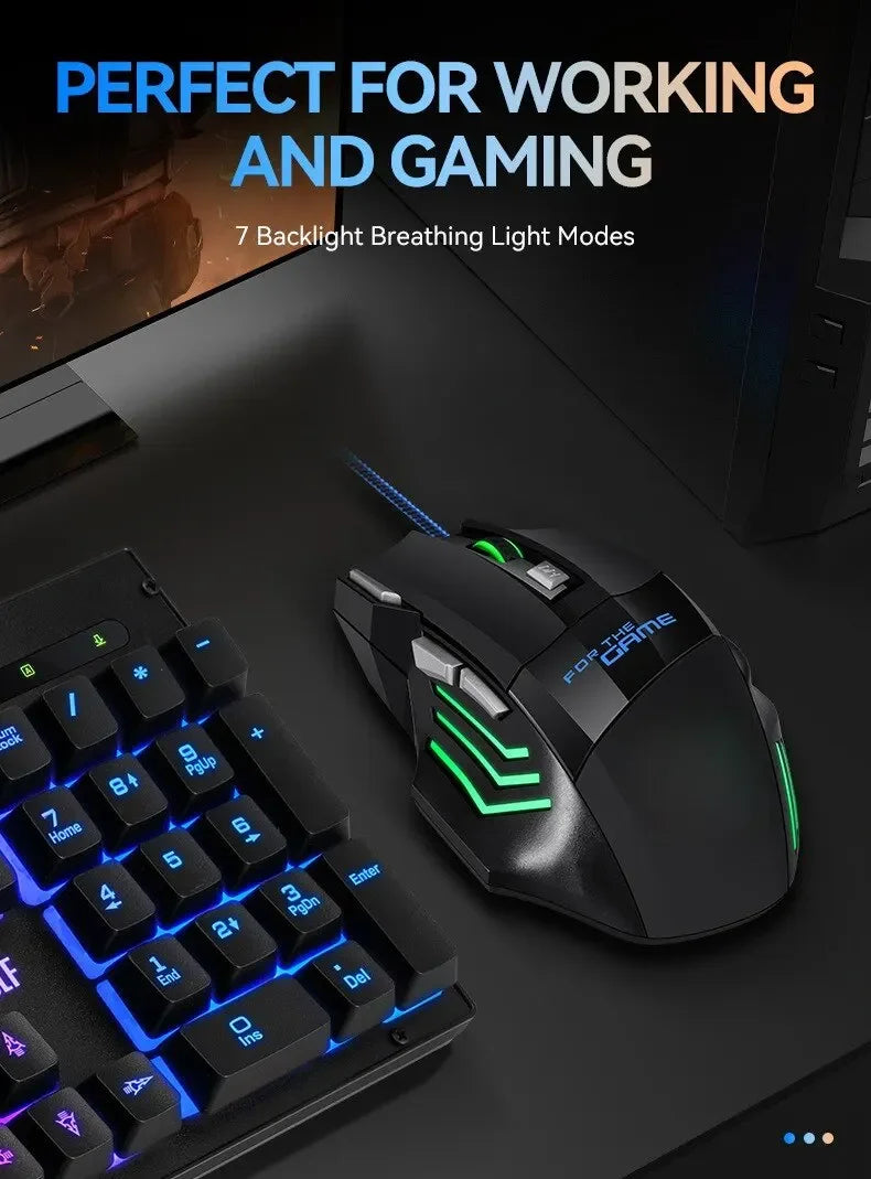 RGB Gaming Mouse – Ergonomic Wired