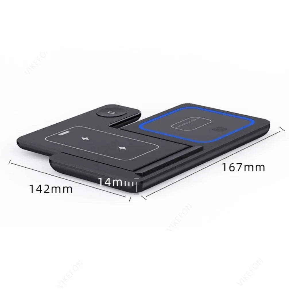 3-in-1 Wireless Charging Station – iPhone, Apple Watch & AirPods