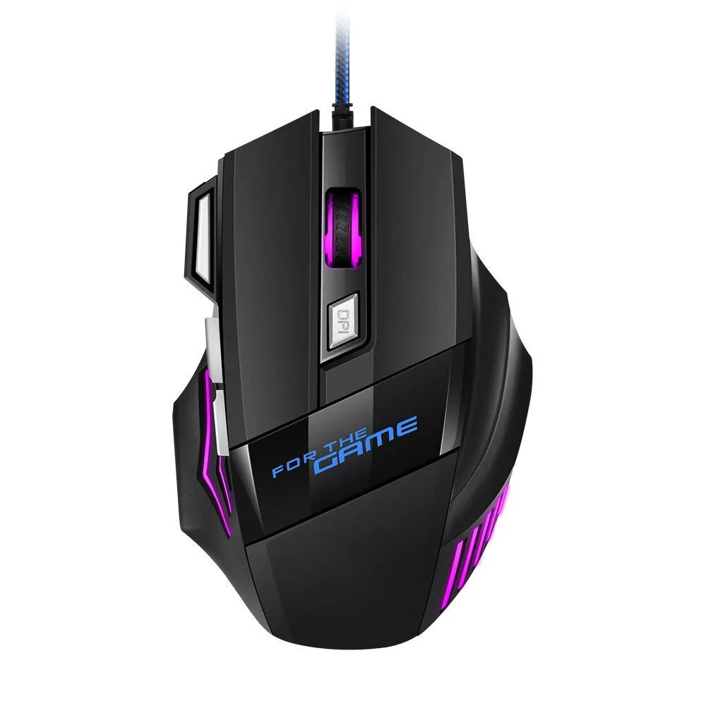 RGB Gaming Mouse – Ergonomic Wired