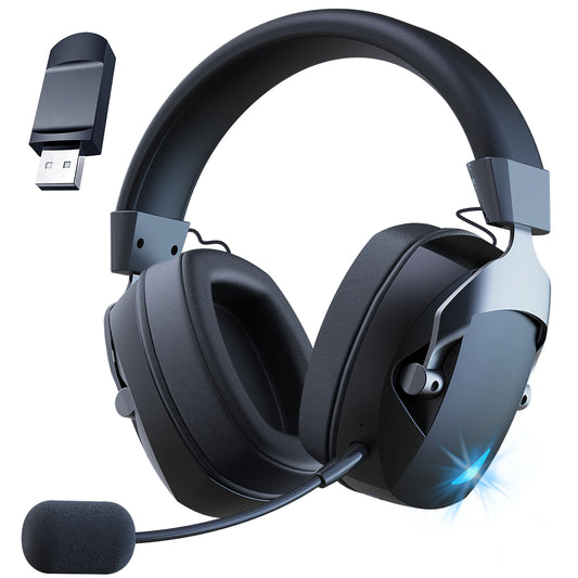 Gaming Headset – 2.4G Wireless, Bluetooth & Wired