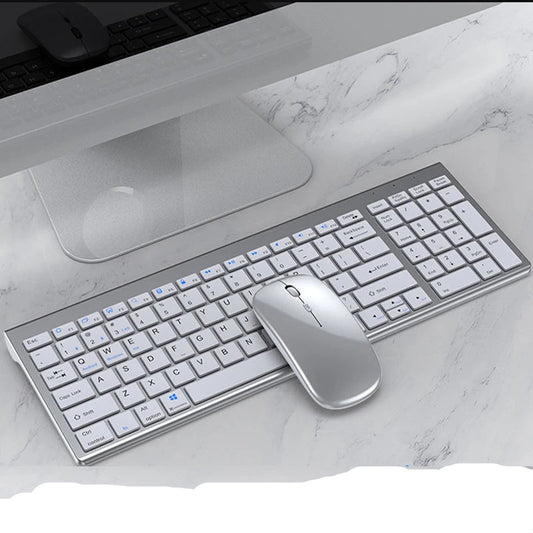 Slim Wireless Keyboard & Mouse Combo