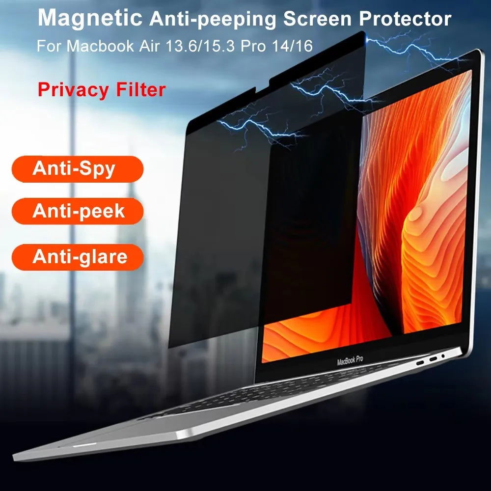 Magnetic Privacy Screen Protector for MacBook