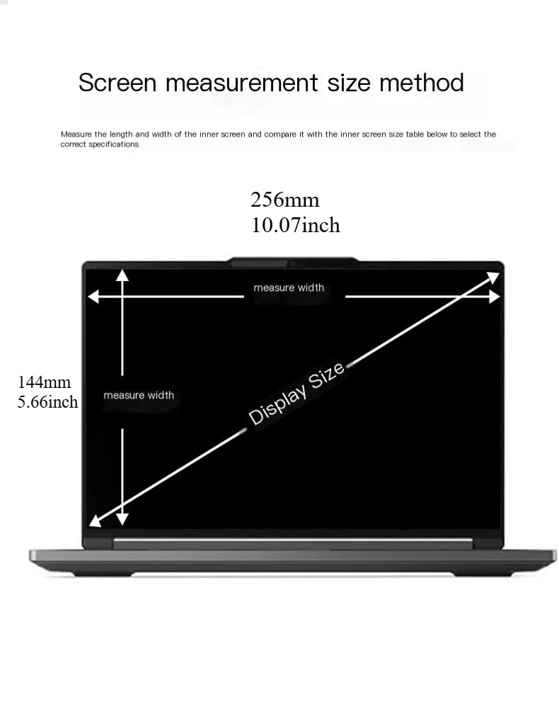 Laptop Privacy Screen Protector – Anti-Spy & Anti-Glare