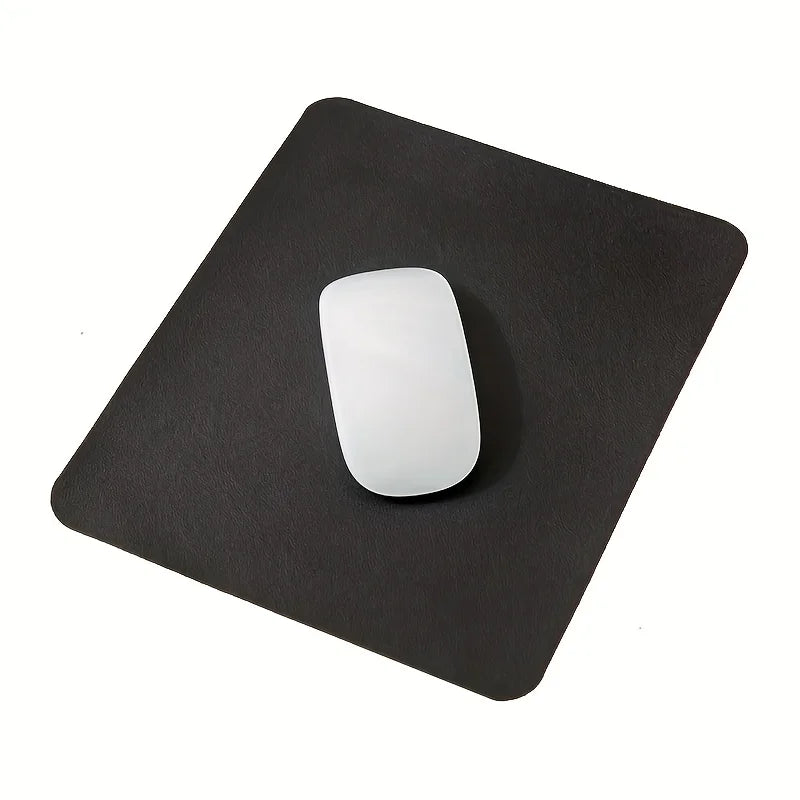 PU Leather Mouse Pad – Non-Slip, Waterproof & Easy Clean