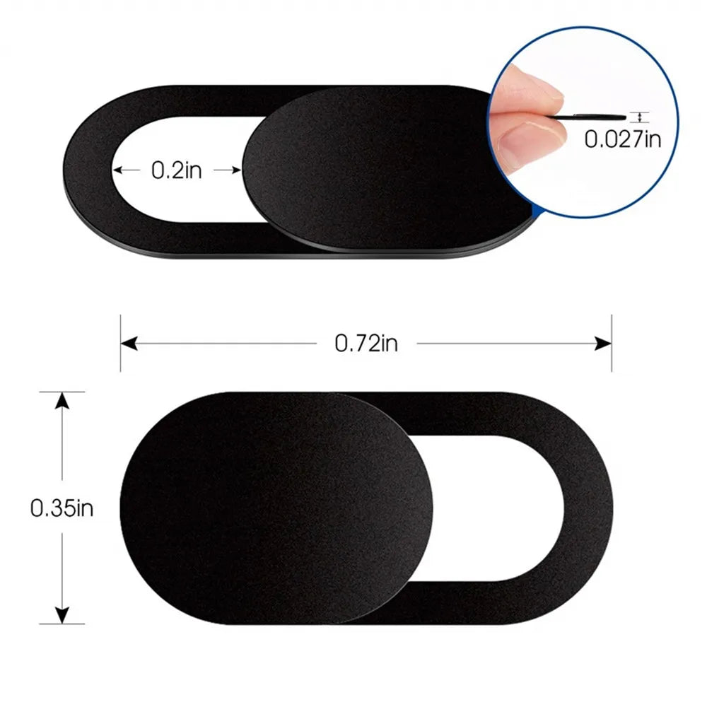 Webcam Privacy Cover Slider – Pack of 5