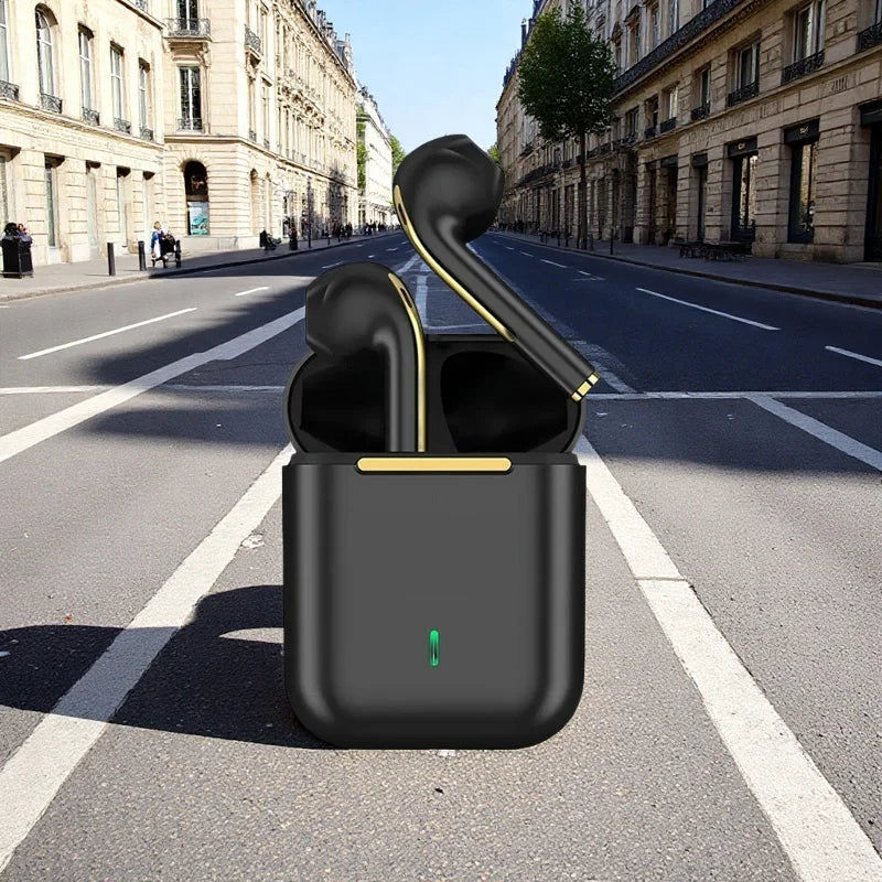 J18 Wireless Earbuds – Bluetooth 5.3 with Noise Cancelling