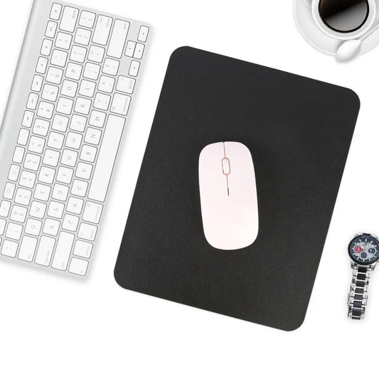 PU Leather Mouse Pad – Non-Slip, Waterproof & Easy Clean