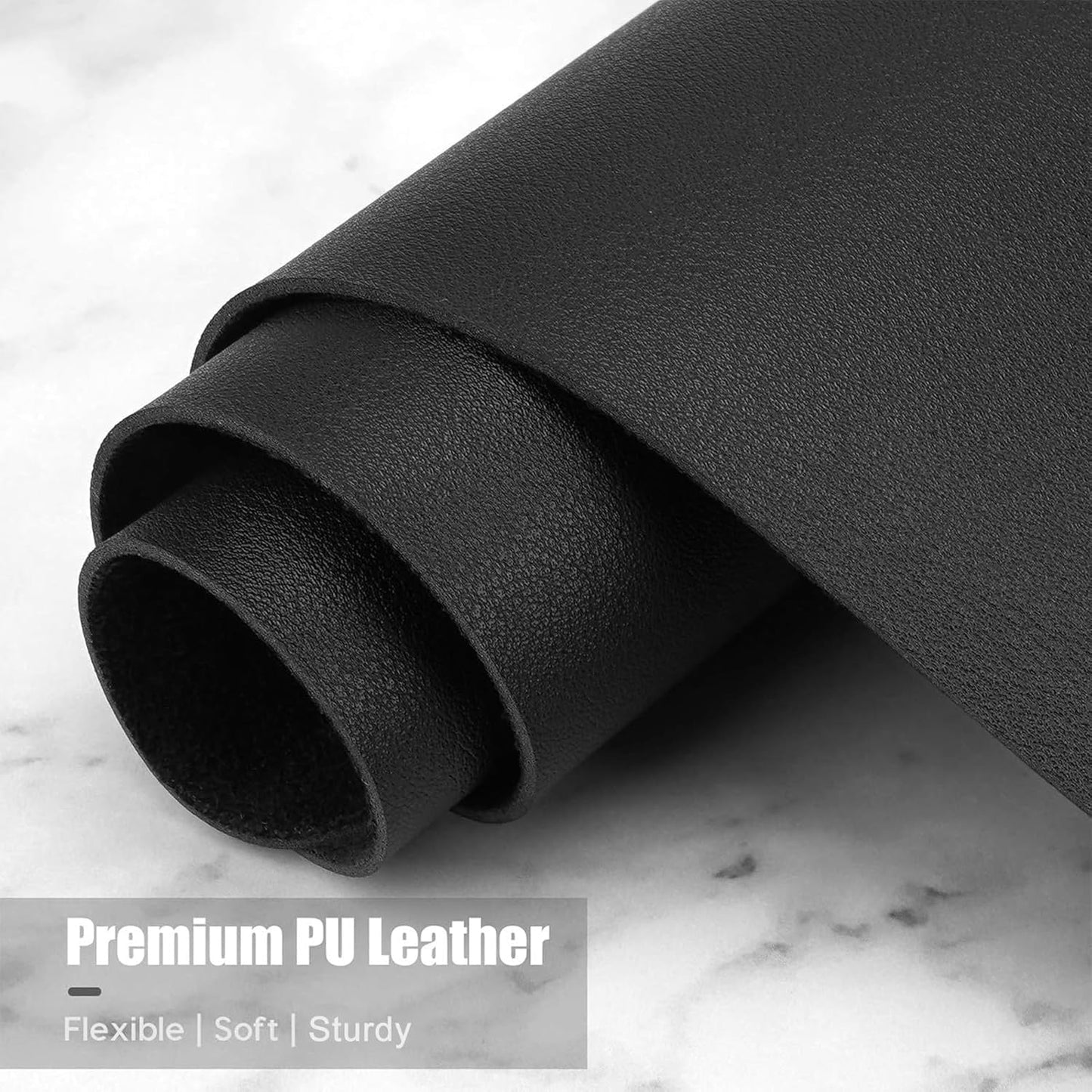 XL Desk Pad – PU Leather, Waterproof & Non-Slip